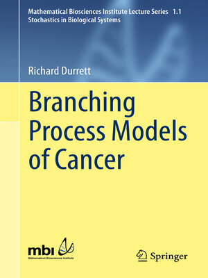 cover image of Branching Process Models of Cancer
